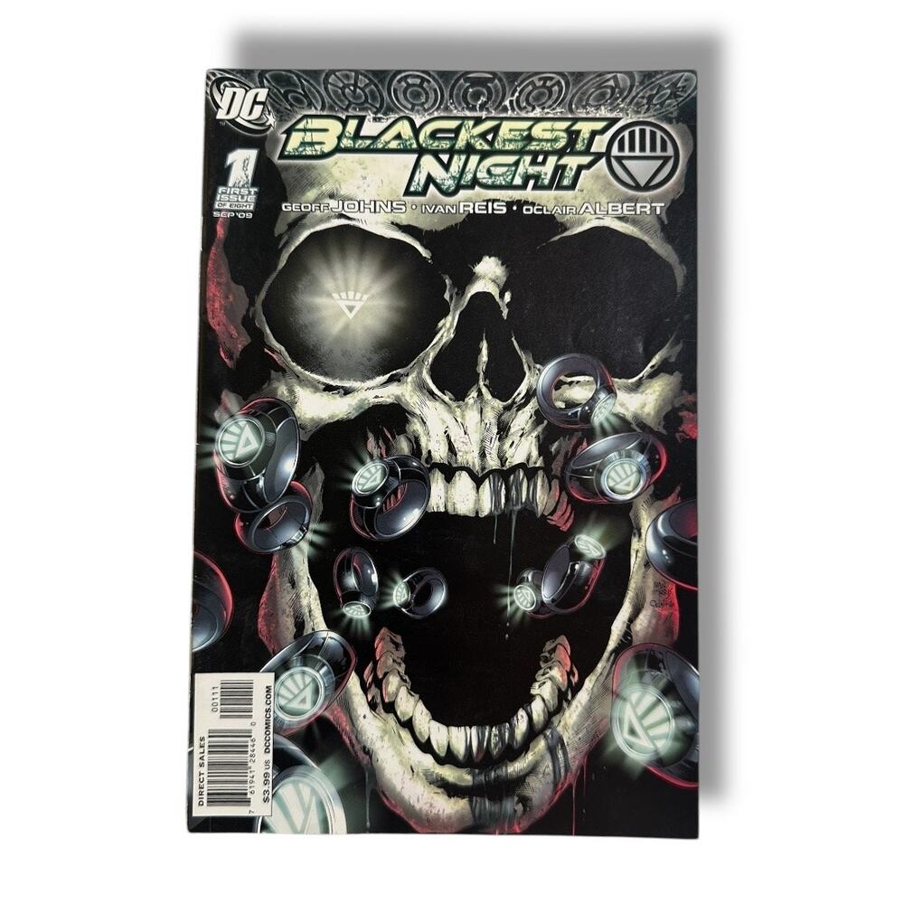 DC Blackest Night Comic Book